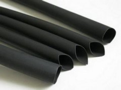 供应耐高温半硬聚偏乙烯热缩管 黑色175°，热缩管专业厂家。