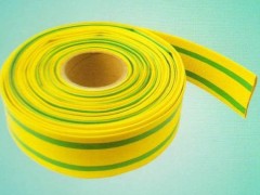 供应黄绿双色热缩管，厂家批发价格。