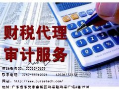 东莞市金林知识产权广东财务审计、财税顾问