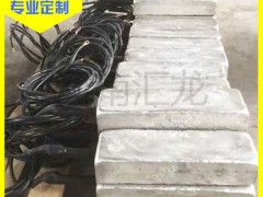 汇龙22公斤镁合金阳极 预包装镁阳极 河南镁合金牺牲阳极工程