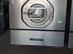 赤峰市水洗厂转让二手各种水洗机烘干机海狮五辊烫平机现场出售