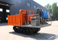 履带式运输车 小型后卸式橡胶农用车 载重3-5吨履带车