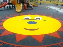 苏州市金阊幼儿园彩色塑胶面层最低价格