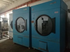 天津供应水洗厂二手航星海狮烫平机水洗机折叠机烘干机