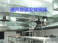 【图】找渝中区餐馆面馆抽油烟机排烟管道安装设计方法