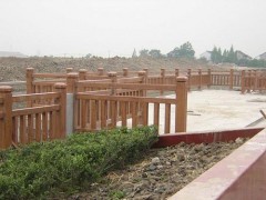 潜江市景观制品仿木栏杆，首选民发