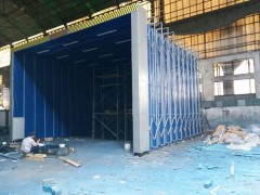 武汉伸缩房 环保喷漆房 可移动式喷漆房厂家