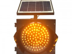 厂家直销 太阳能黄闪灯 标准光控 太阳能黄闪灯生产厂家