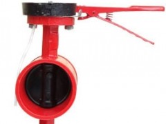 沟槽蝶阀采取沟槽卡箍接洽和相应的管件安置管路