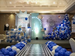 彩球艺术的婚礼盛典，宝宝宴的盛大气球宴，求婚仪式气球装饰