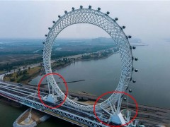 山东潍坊渤海之眼铸钢支座厂家定制大型游客设施铸钢件