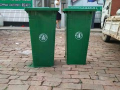 乡村街道环保垃圾桶120升铁质垃圾桶 耐高温易清理