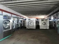 沧州转让二手洗衣房设备二手海狮100公斤洗脱机