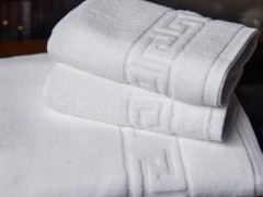 西安酒店宾馆白色毛巾浴巾