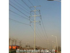 武汉市10kv金属钢杆 单回路10kv电力钢管杆 益瑞
