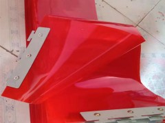 电焊焊接挡光pvc透明红色软帘30厘米宽3毫米厚