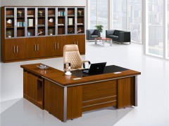 办公桌老板桌简约现代大班台总裁桌经理桌主管桌单人办公桌椅组合