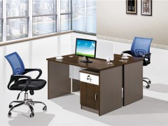 办公桌单双人面对面桌椅组合6人位简约电脑桌椅组合2/4人员工