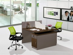 办公家具简约现代L型6/4人位隔断屏风办公室卡座职员办公桌椅