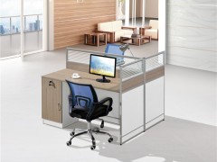 佛山办公家具简约现代组合屏风办公桌员工桌办公桌椅4人位职员桌