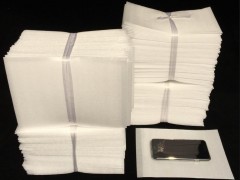 成都EPE珍珠棉覆膜袋 液晶屏包装防静电屏蔽袋厂家直销定制