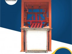 垂直式压缩设备-垂直垃圾压缩装置-垂直侧翻式垃圾站压缩箱