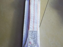 优质耐酸碱吊装带-丙纶吊装带-白色起重吊带厂家