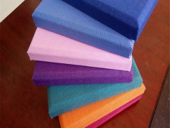 厂家直供布艺软包吸音板 定制各种颜色软包吸音板