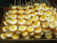 烤鸟蛋的做法，烤鸟蛋培训，特色烤鸟蛋培训