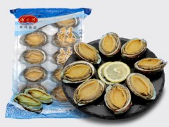 鲍鱼冷冻袋装 海老滩10头开袋即食鲜活8分熟去肚带壳海鲜