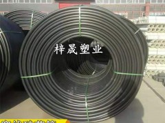 黑色高速地埋硅芯管HDPE32/26穿线管