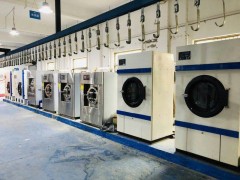 许昌出售酒店洗衣房二手设备二手100公斤烘干机二手折叠机