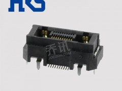 HRS广濑矩形连接器FX23-20S-0.5SV镀金触头