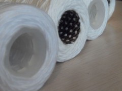 厂家生产脱脂棉缠绕式滤芯 304不锈钢玻璃纤维耐高温线绕滤