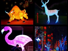春节装饰亮化灯光秀展览暖场活动道具租售基地