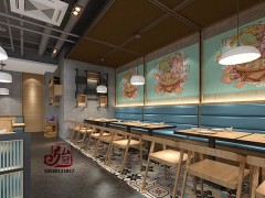 济南做滚筒炒鸡麻辣香锅餐饮餐厅设计的公司
