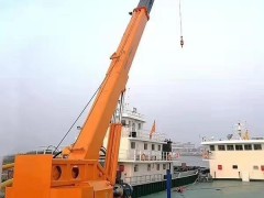 厂家直销360度旋转船吊制定各种吨位船吊